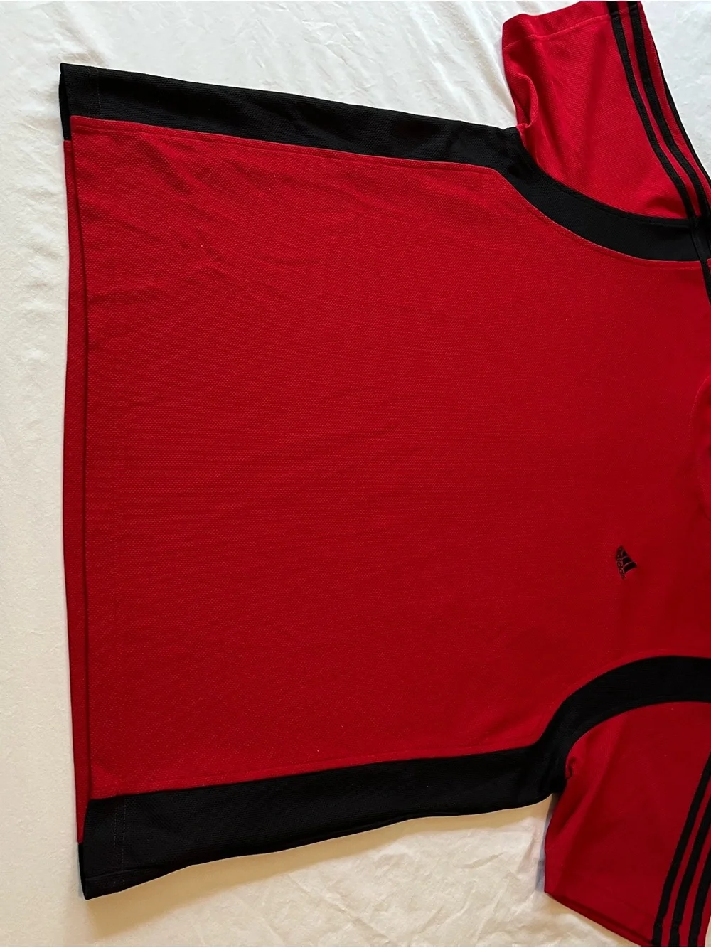 Adidas Men’s Red Performance Short Sleeve Training Shirt